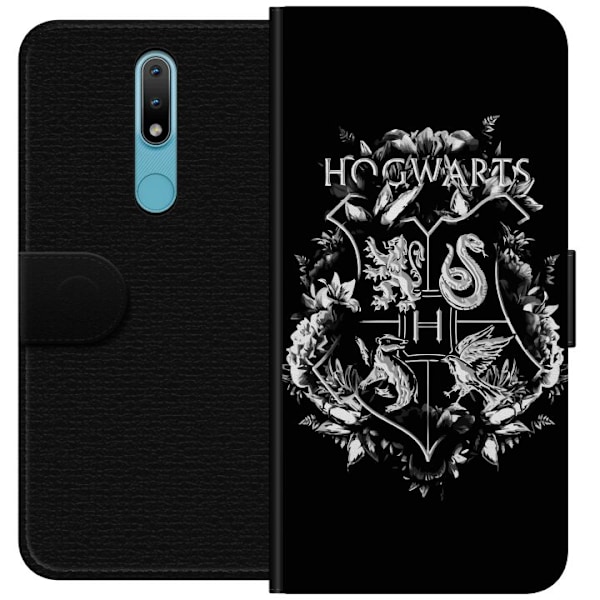 Nokia 2.4 Lommeboketui Hogwarts Legacy