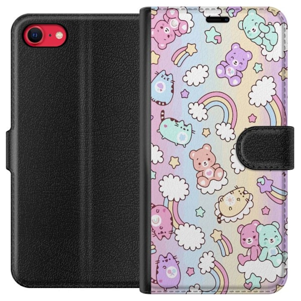 Apple iPhone SE (2020) Lompakkokotelo Kawaii