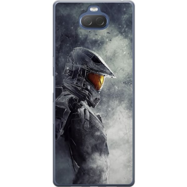 Sony Xperia 10 Plus Gennemsigtig cover Fortnite - Master Chief