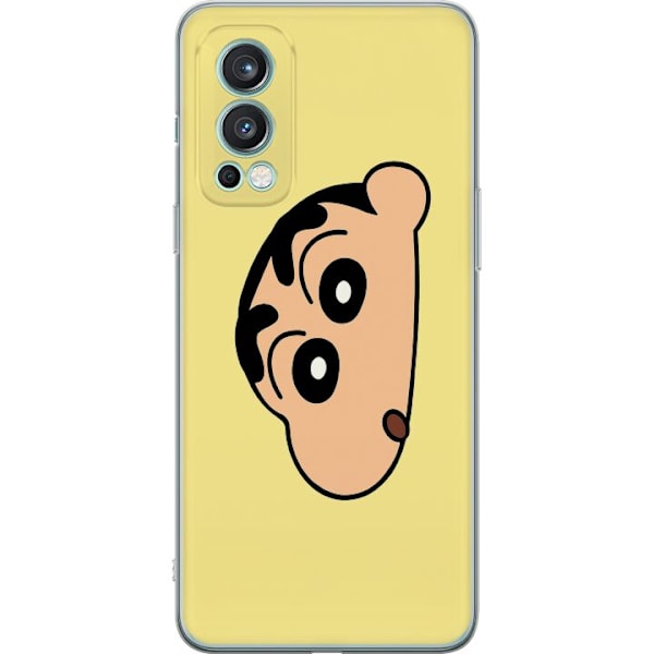 OnePlus Nord 2 5G Gennemsigtig cover Peeking Shinchan