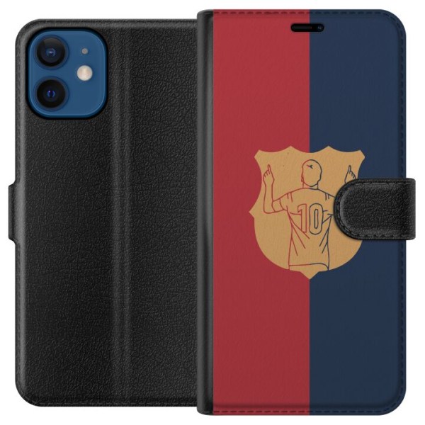 Apple iPhone 12 mini Lommeboketui FC Barcelona
