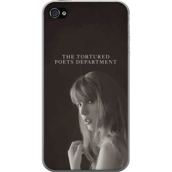 Apple iPhone 4 Genomskinligt Skal Taylor Swift - the tortured