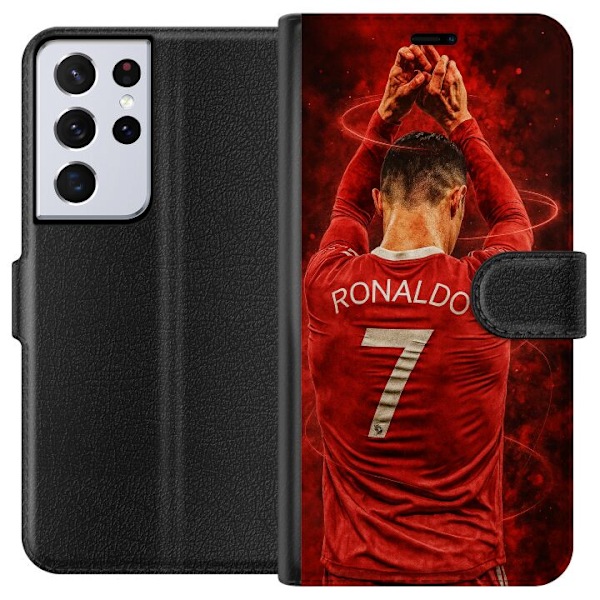 Samsung Galaxy S21 Ultra 5G Lompakkokotelo Ronaldo