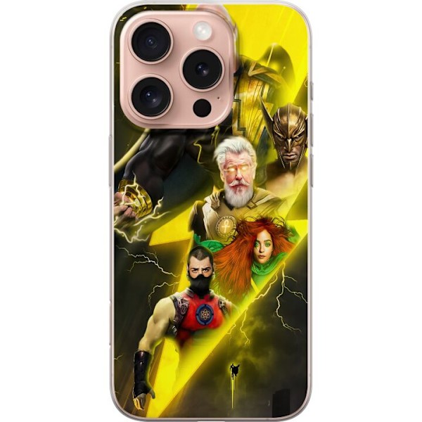 Apple iPhone 16 Pro Gjennomsiktig deksel Black Adam (2022)