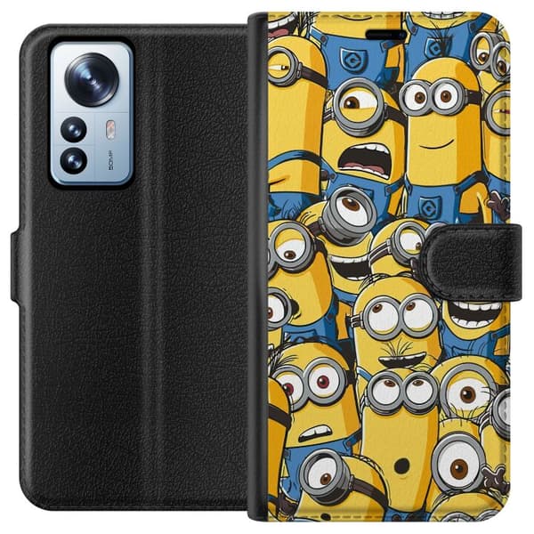 Kompatibelt Plånboksfodral till Xiaomi 12 Pro Minions