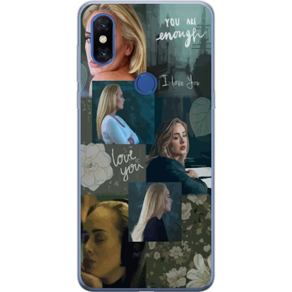 Xiaomi Mi Mix 3 Genomskinligt Skal Adele