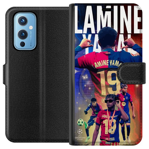 OnePlus 9 Plånboksfodral Yamal i Rörelse – Ung Talang på