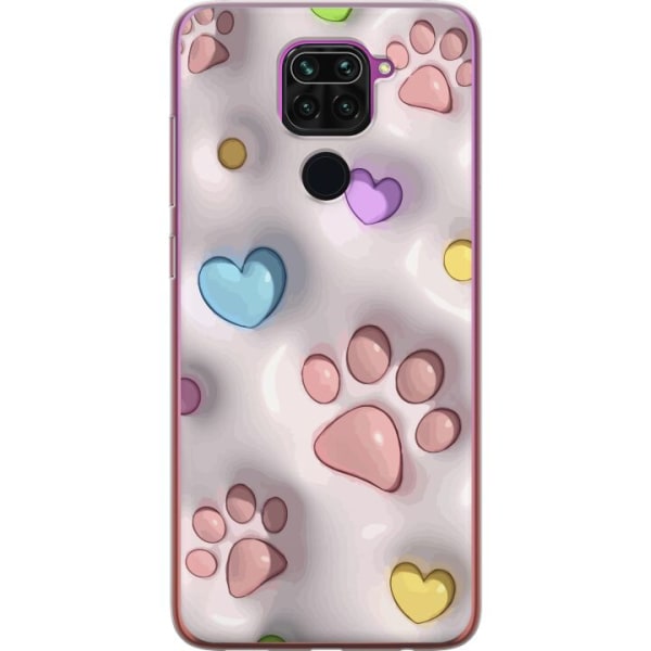Xiaomi Redmi Note 9 Gennemsigtig cover Fluffy Poter