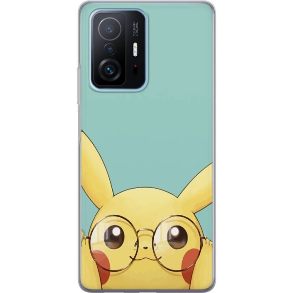 Xiaomi 11T Läpinäkyvä kuori Pikachu lasit