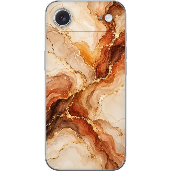 Kompatibelt Mobildeksel til Apple iPhone Air Høstagat beige