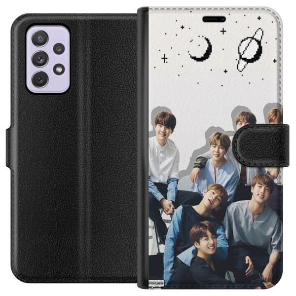 Kompatibelt Plånboksfodral till Samsung Galaxy A52s 5G K-POP BTS