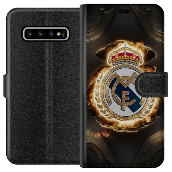 Samsung Galaxy S10+ Tegnebogsetui Real Madrid