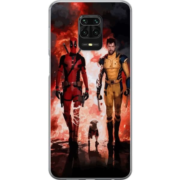 Yhteensopiva Puhelinkuori Xiaomi Redmi Note 9S Wolverine Deadpool