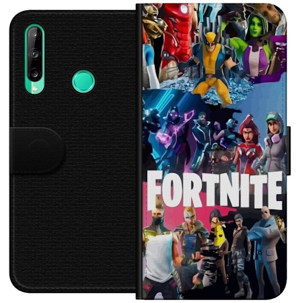 Huawei P40 lite E Lommeboketui Fortnite