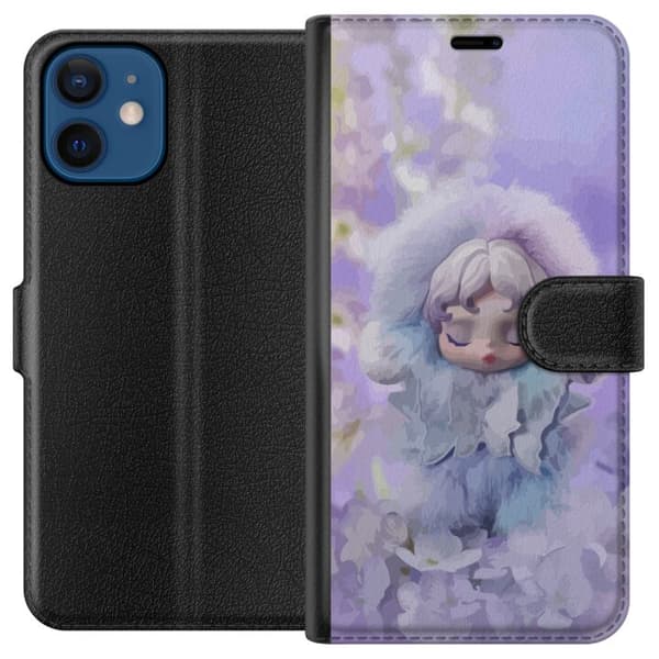 Kompatibel Tegnebogsetui til Apple iPhone 12 Panda-vinylfigur i anime-stil