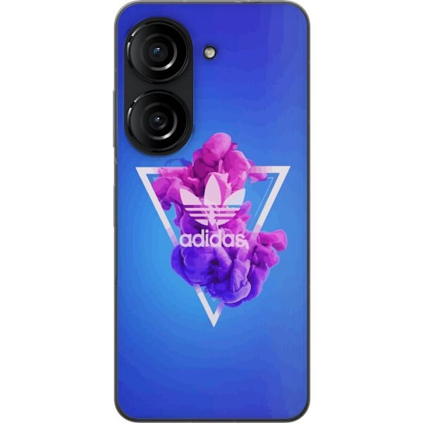 Asus Zenfone 10 Genomskinligt Skal Adidas-inspirerad blå desi