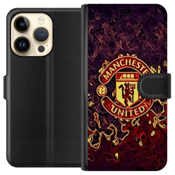 Apple iPhone 14 Pro Lommeboketui Manchester United