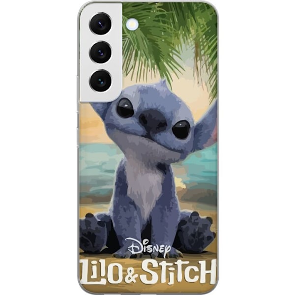 Samsung Galaxy S22+ 5G Genomskinligt Skal Stitch Kärleksfull
