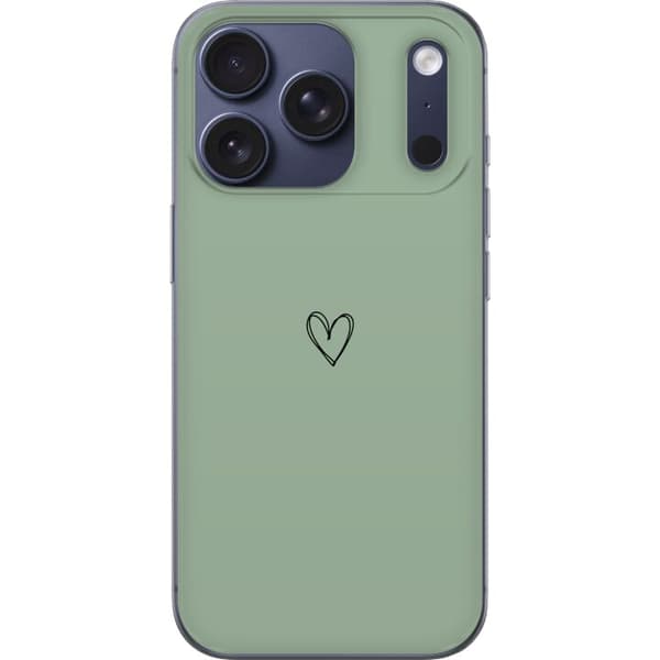 Kompatibelt Mobildeksel til Apple iPhone 17 Pro Hjerte