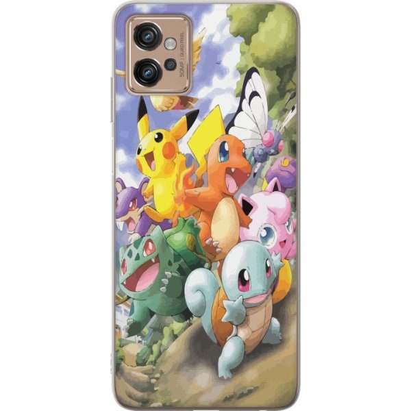 Motorola Moto G32 Läpinäkyvä kuori Pokémon