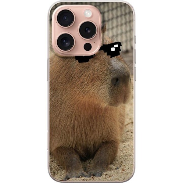 Apple iPhone 16 Pro Gjennomsiktig deksel Capybara