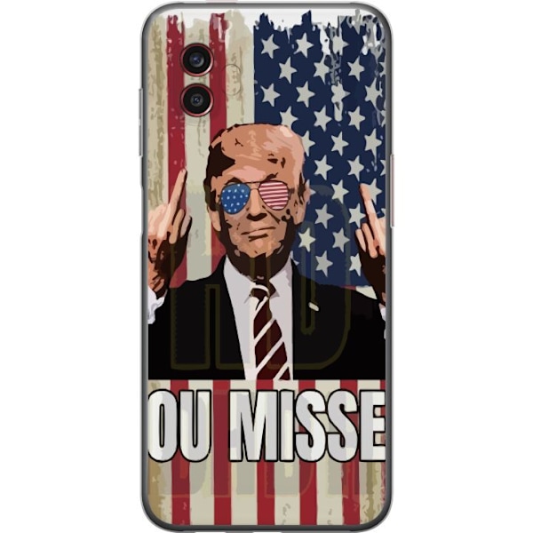 Samsung Galaxy Xcover6 Pro Gennemsigtig cover Trump