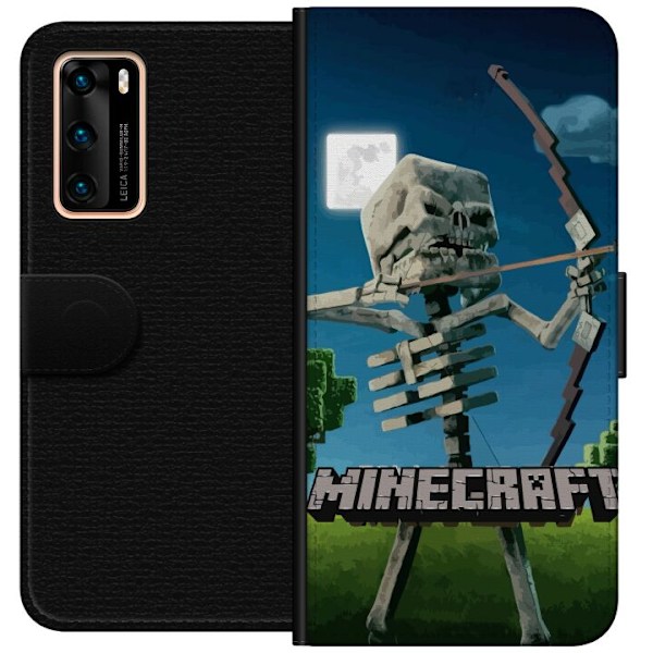 Huawei P40 Lompakkokotelo A Minecraft Movie