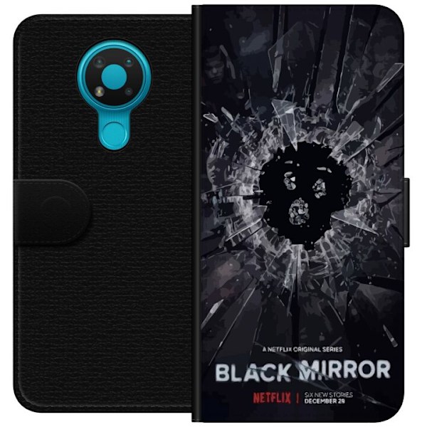 Nokia 3.4 Plånboksfodral Black Mirror Sci-Fi Netflix Serie Dy