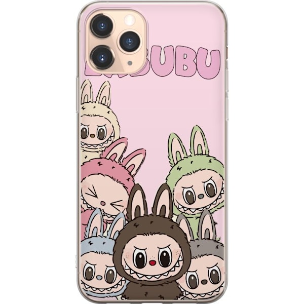 Apple iPhone 11 Pro Läpinäkyvä kuori Labubu Classics