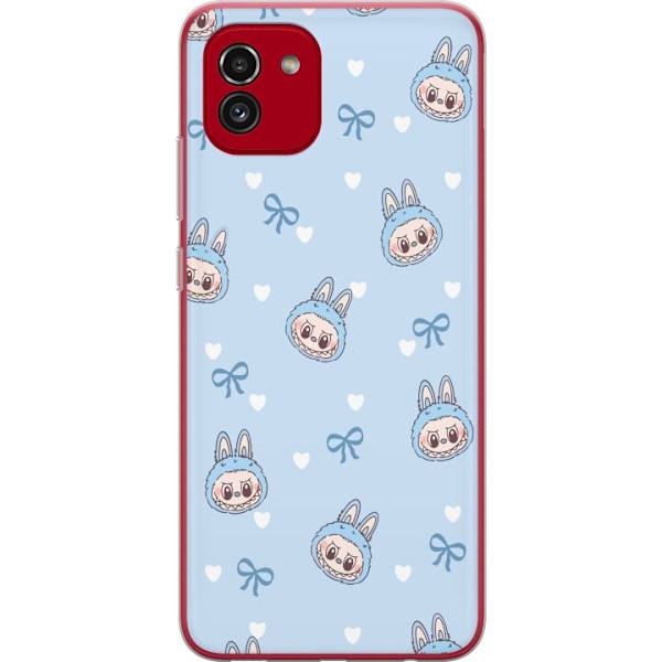 Samsung Galaxy A03 Läpinäkyvä kuori Labubu Tuli Henki