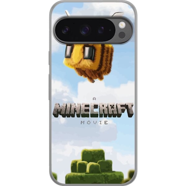Google Pixel 9 Pro XL Genomskinligt Skal A Minecraft Movie