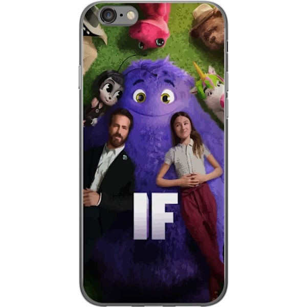 Apple iPhone 6s Läpinäkyvä kuori IF: Låtsaskompisar