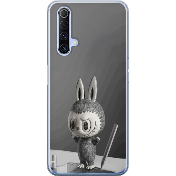 Realme X50 5G Läpinäkyvä kuori Pop Mart MEGA LABUBU LABUBU