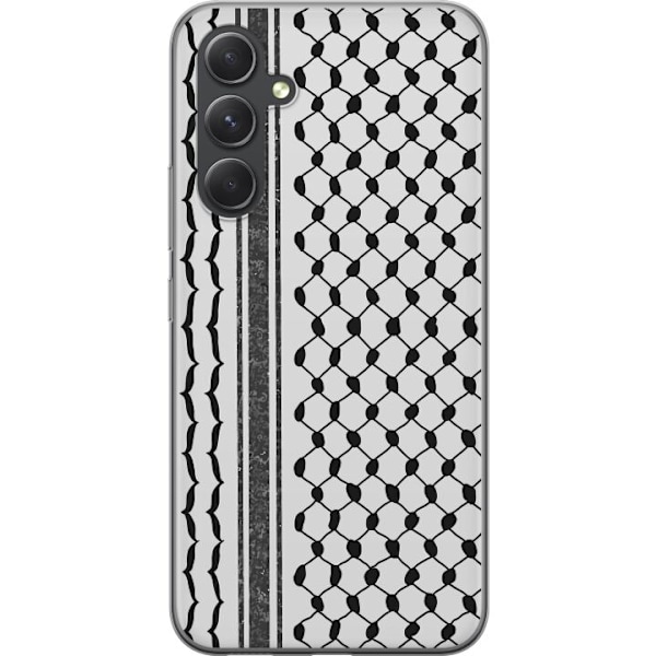 Samsung Galaxy A55 Gennemsigtig cover Palæstinensisk mønster