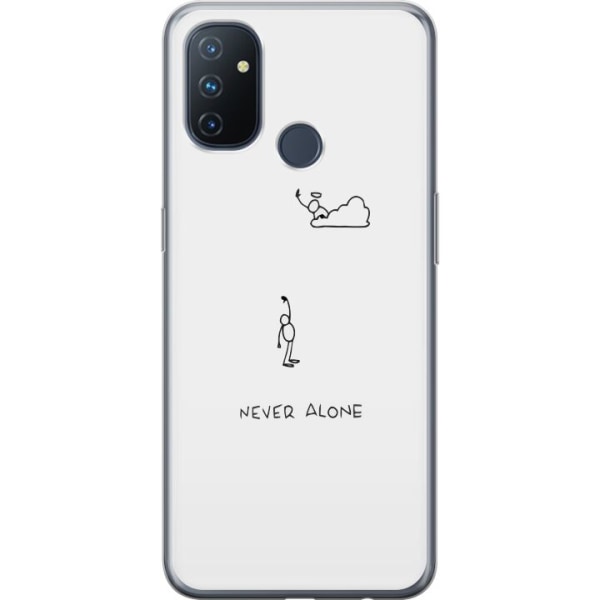 OnePlus Nord N100 Gjennomsiktig deksel Aldri Alene