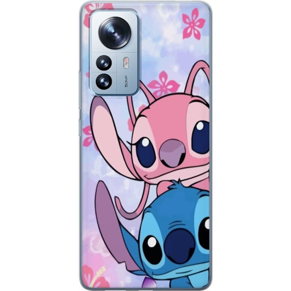Xiaomi 12 Pro Läpinäkyvä kuori Stitch & Angel