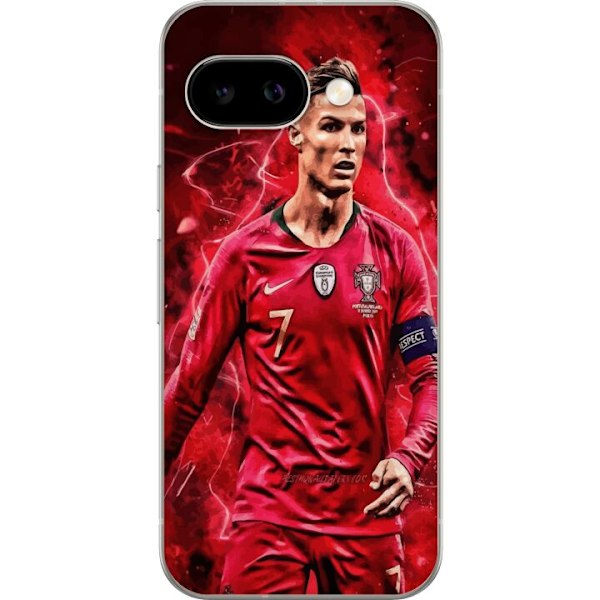 Google Pixel 9a Gjennomsiktig deksel Ronaldo Ferdigheter - CR7