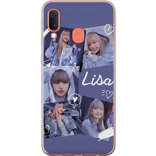 Samsung Galaxy A20e Läpinäkyvä kuori Lisa Blackpink – Aes