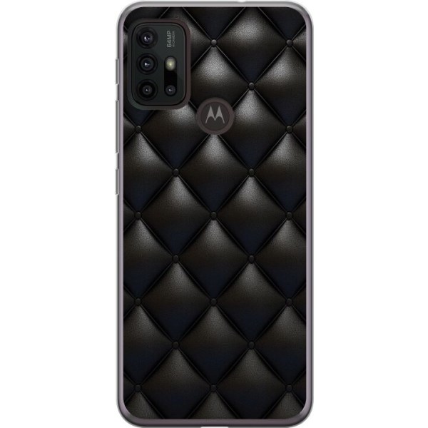 Motorola Moto G30 Cover / Mobilcover - Læder Sort