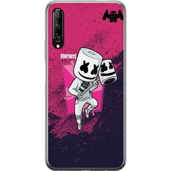 Huawei P smart Pro 2019 Läpinäkyvä kuori Marshmello Fortnit