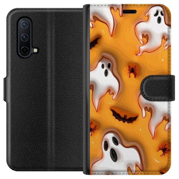 OnePlus Nord CE 5G Lompakkokotelo Halloween 3D 2024