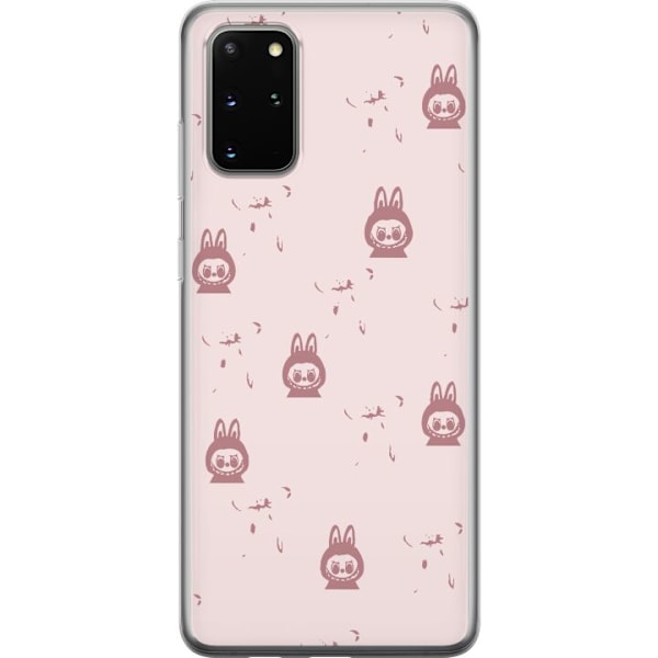 Samsung Galaxy S20+ Läpinäkyvä kuori Labubu Neon Pop - Neon