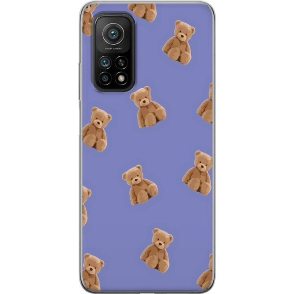 Xiaomi Mi 10T 5G Gennemsigtig cover Flyvende bjørne
