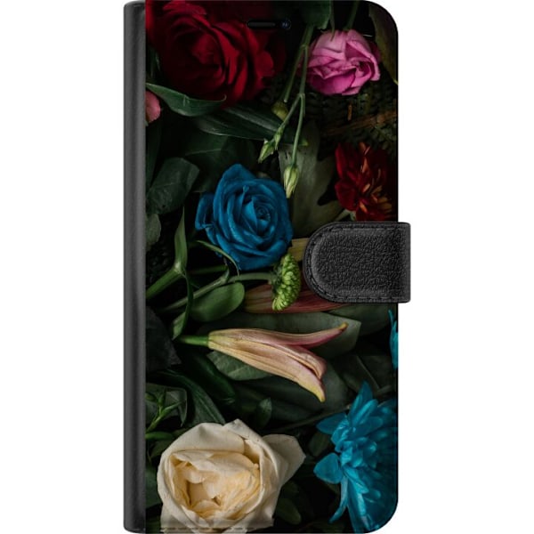 Apple iPhone 16 Tegnebogsetui Blomster