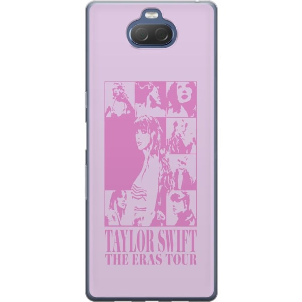 Sony Xperia 10 Plus Genomskinligt Skal Taylor Swift - Pink