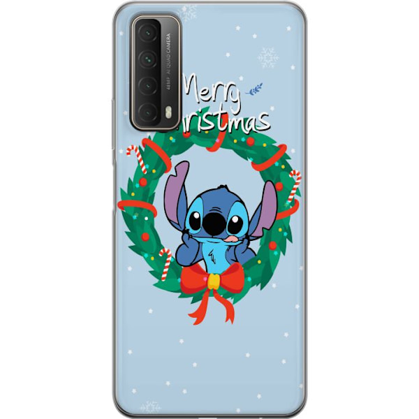 Huawei P smart 2021 Genomskinligt Skal Stitch