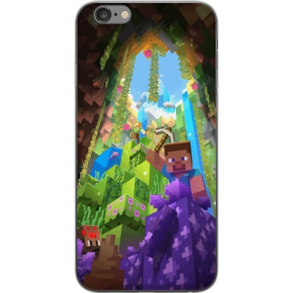 Apple iPhone 6 Plus Gennemsigtig cover Minecraft