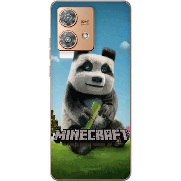 Motorola Edge 40 Neo Läpinäkyvä kuori A Minecraft Movie