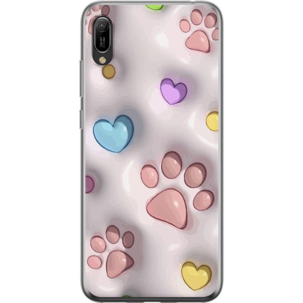 Huawei Y6 Pro (2019) Gennemsigtig cover Fluffy Poter