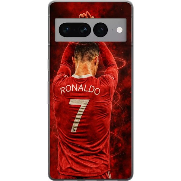 Google Pixel 7 Pro Läpinäkyvä kuori Ronaldo